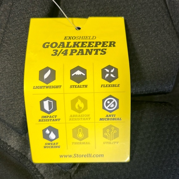 Storelli Men Exoshield goalkeeper 3/4 pants - Picture 5 of 6